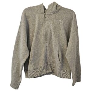 Grey DKNY Sport Women's Zip Up Hoodie